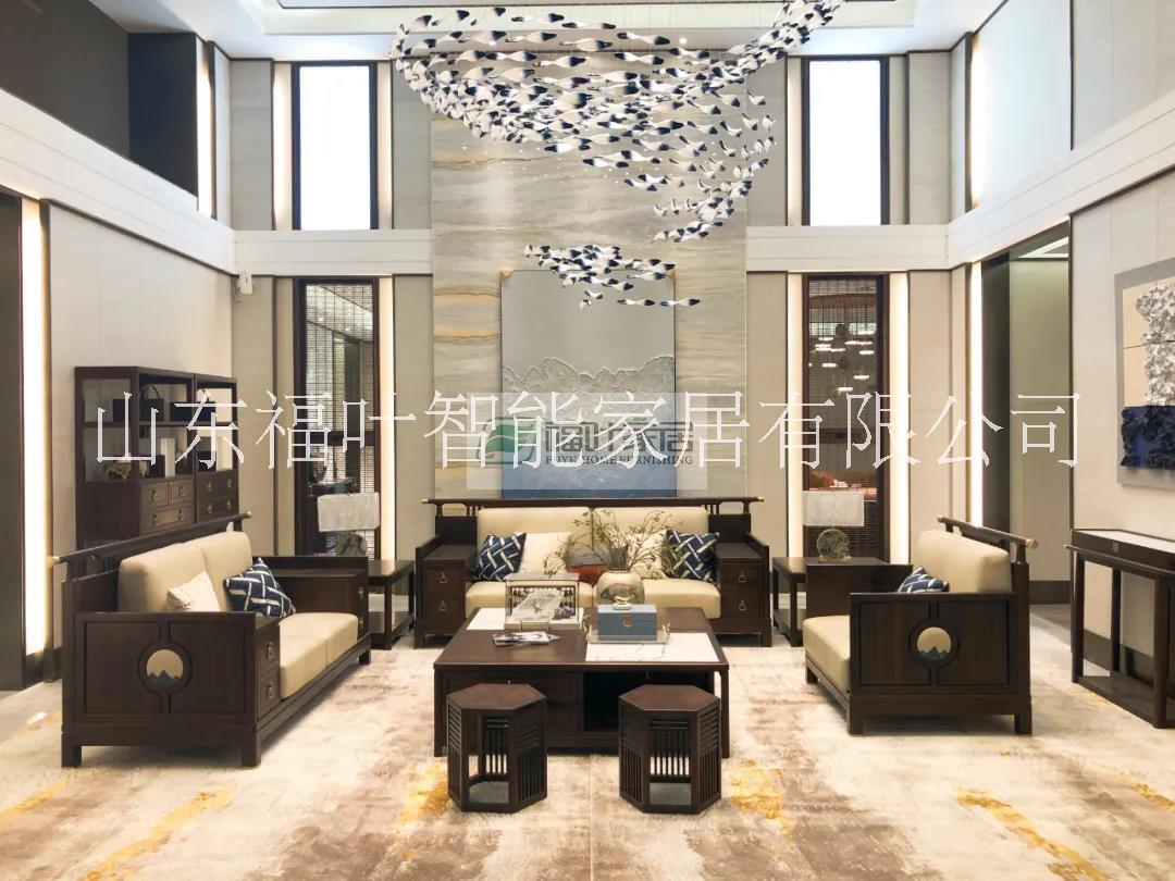 現(xiàn)在輕奢風(fēng)實(shí)木家具 實(shí)木沙發(fā) 客廳實(shí)木家具