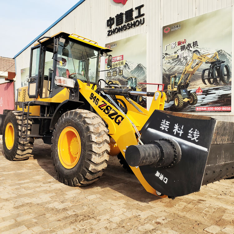 50鏟車改攪拌機(jī)攪拌裝載機(jī)定做葉片式雙馬達(dá)雙減速機(jī)動(dòng)力強(qiáng)L