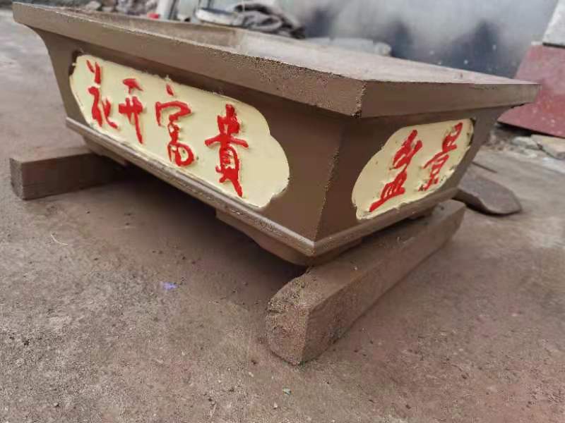 山東德州水泥浮雕花盆 預(yù)制花盆生產(chǎn)廠家 可來(lái)樣定做