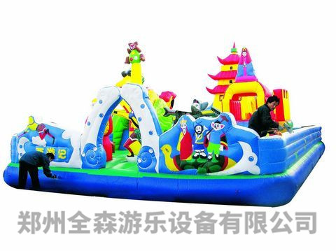 兒童充氣城堡滑梯大型蹦蹦床游樂設備