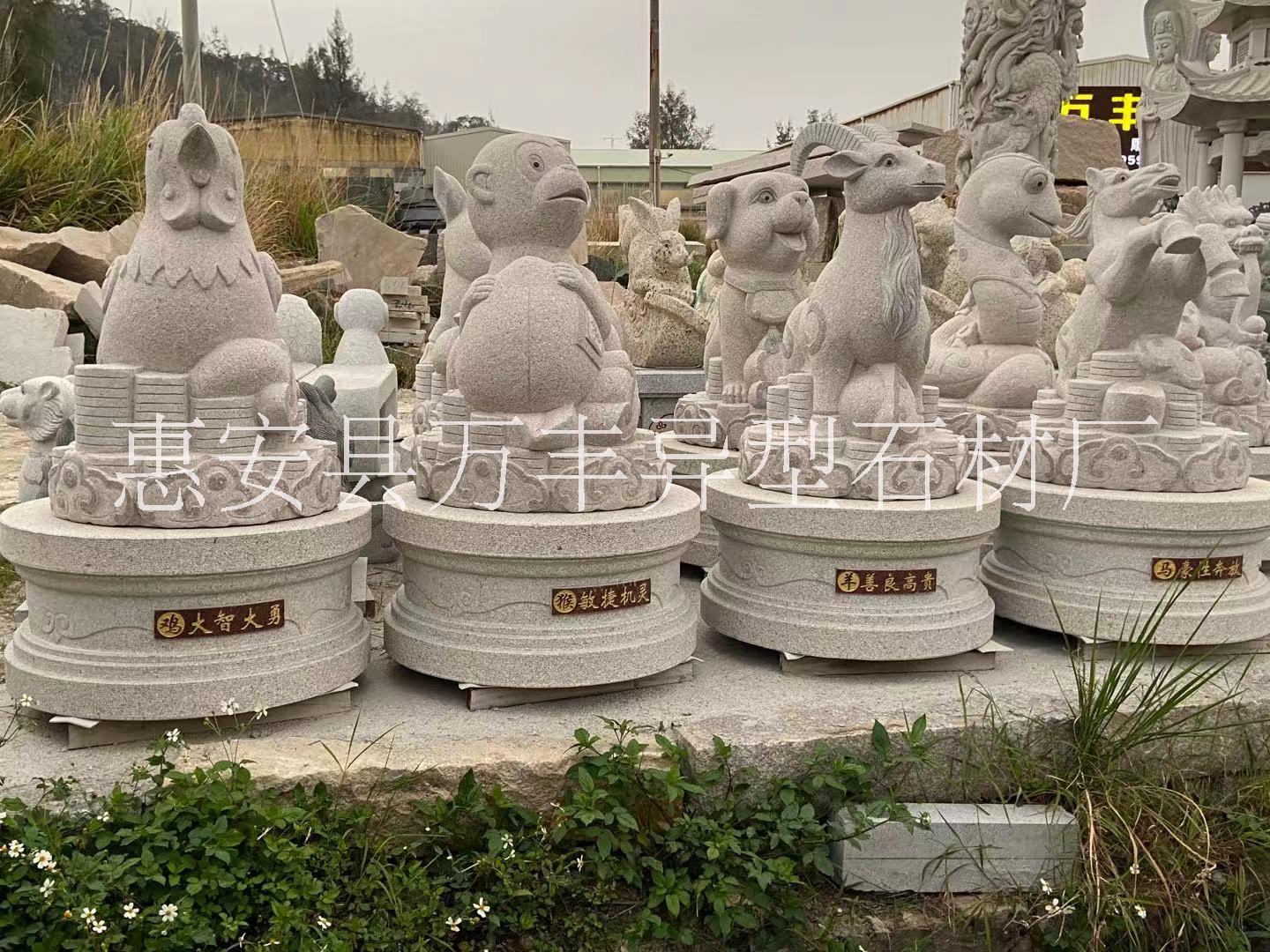 惠安石雕寺廟工程墓碑園林景觀雕塑人物動(dòng)物佛像石雕/寺廟工程園林古建/亭子牌坊/墓碑/別墅外墻