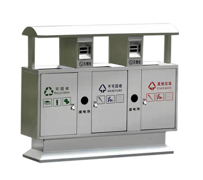 三箱圓帽垃圾桶哪里好  三箱圓帽垃圾桶供應(yīng)商