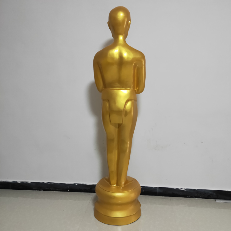 玻璃鋼小金人雕塑奧斯卡小金人雕塑