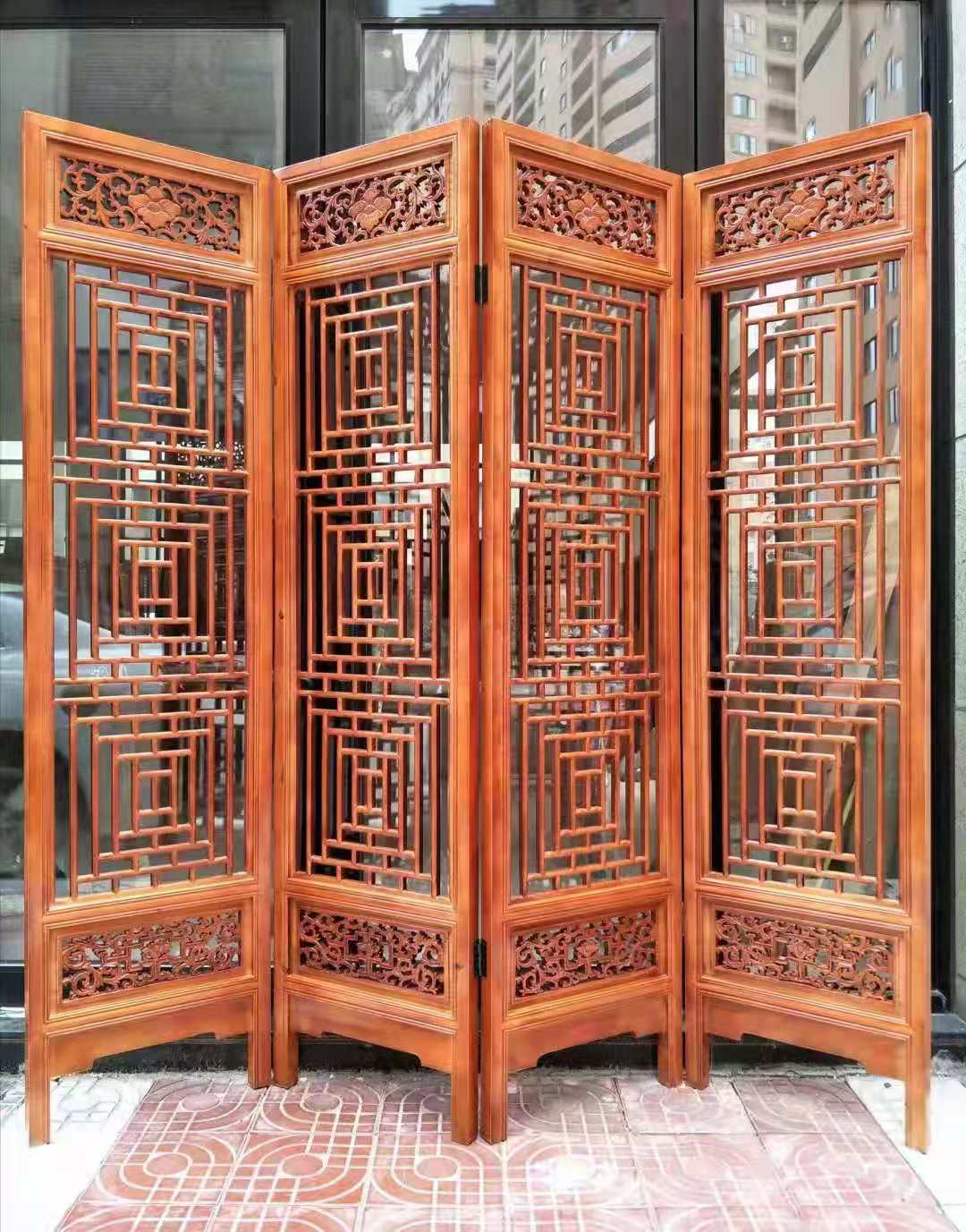 折疊屏風(fēng)  木雕屏風(fēng) 廠家來圖定制 折疊屏風(fēng)定制