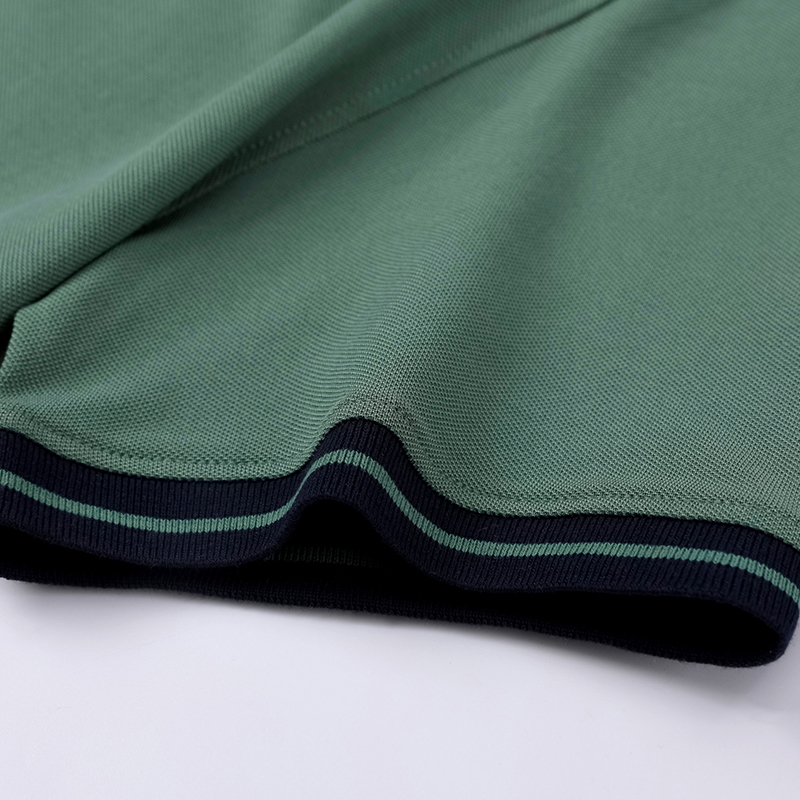 LN21518高彈纖維撞色領(lǐng)POLO衫2021夏季新款辦公室服裝活動(dòng)文化衫定制