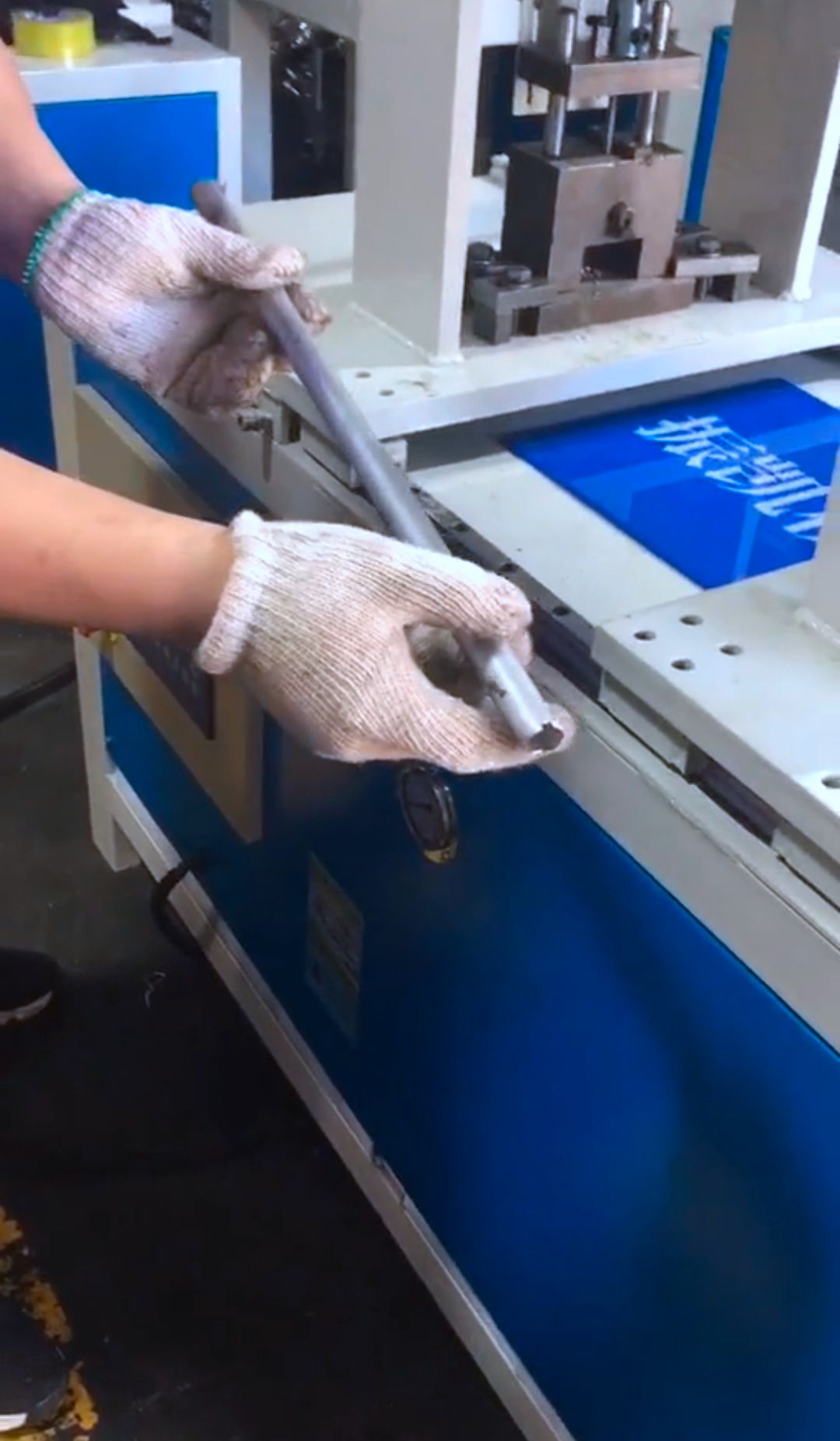 液壓圓管方管雙頭沖弧機 不銹鋼管鐵管兩頭同時沖弧坡口機