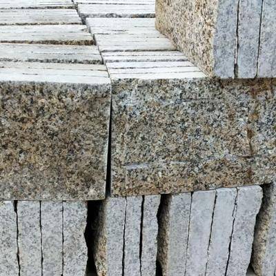 山東黃銹石自然面廠家 黃銹石自然面