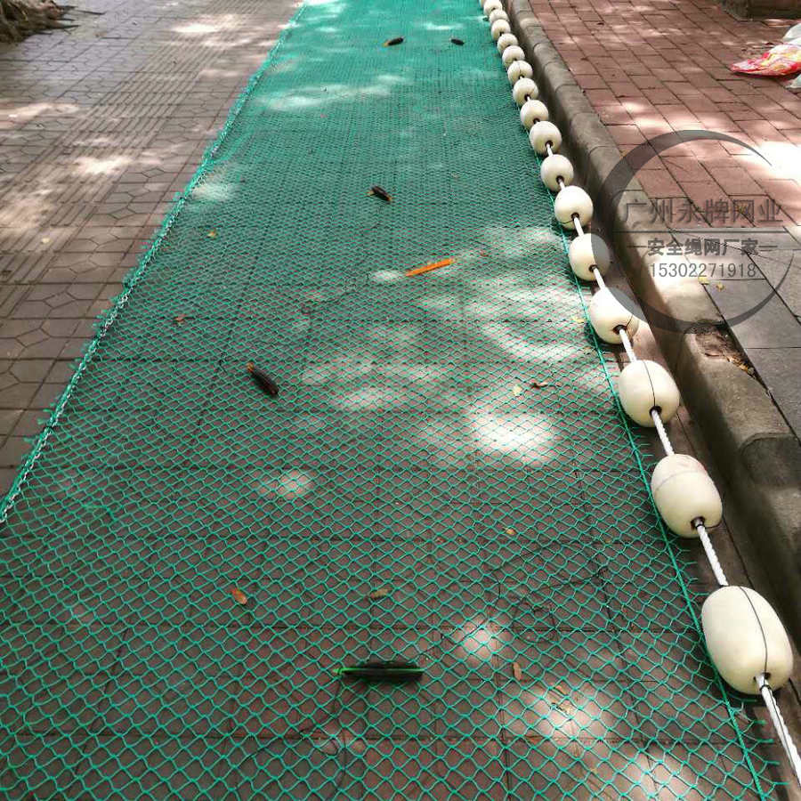 廣州攔污網(wǎng)廠家現(xiàn)貨供應(yīng)，加工定制，方便安裝【廣州市永牌繩網(wǎng)有限公司】