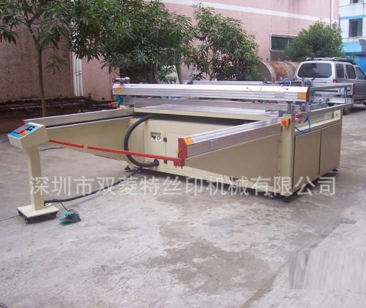 雙菱特SL-120150P/S 全自動(dòng)絲印機(jī) 四柱跑臺絲印機(jī) 大型絲印機(jī)