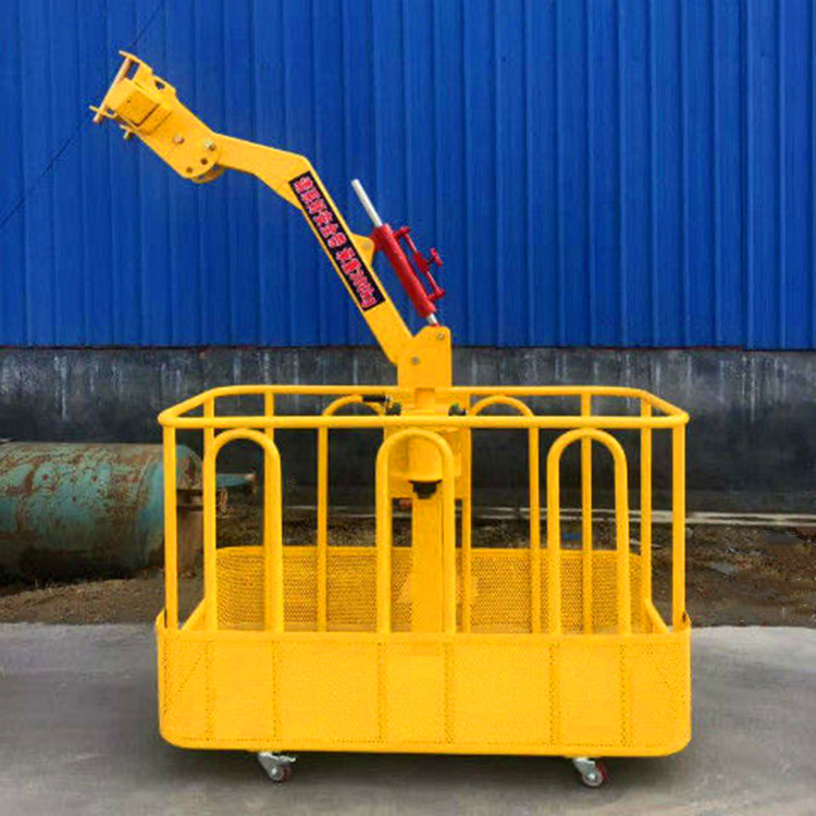 360度吊車頂框旋轉(zhuǎn) 高空作業(yè)起重機(jī)吊車吊籃 免拆小鉤支架可定制