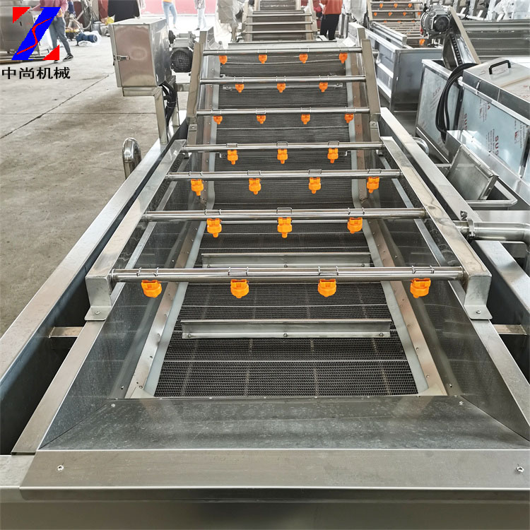 商用辣椒氣泡清洗機  蔬菜清洗流水線設(shè)備  生菜西紅柿氣泡清洗機