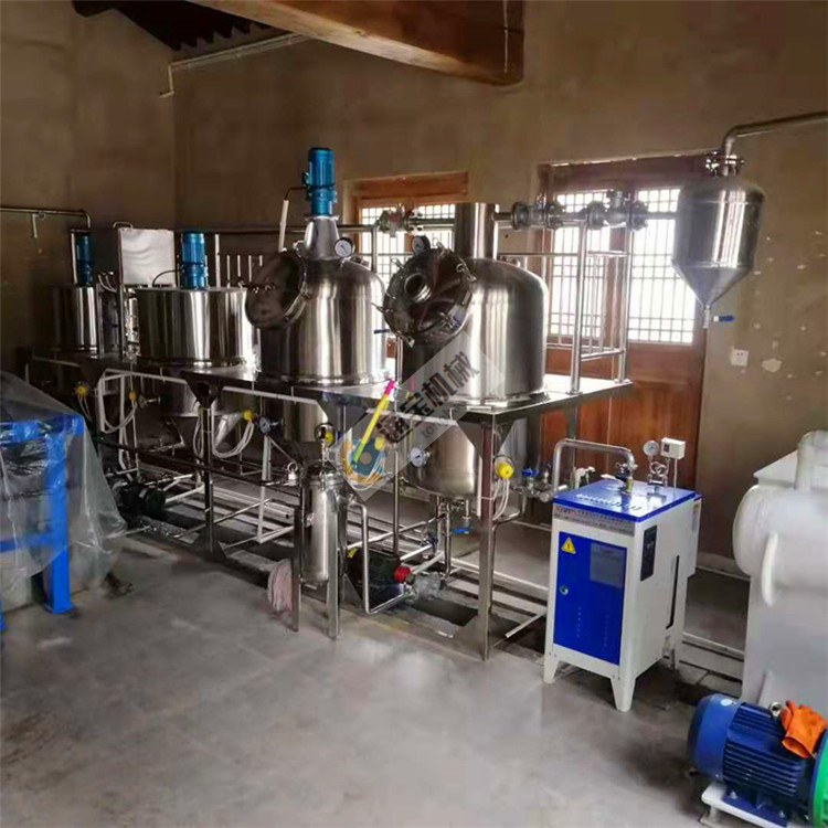 食用油精煉設備 儲油罐 板框過濾機 灌裝生產(chǎn)線