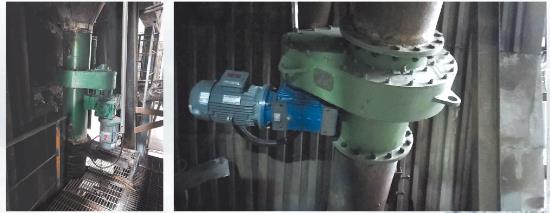洛陽廣盈落料管清塞機 煤斗清塞裝置