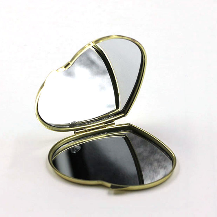 創(chuàng)意心形化妝鏡金屬折疊隨 創(chuàng)意心形化妝鏡金屬折疊隨身鏡