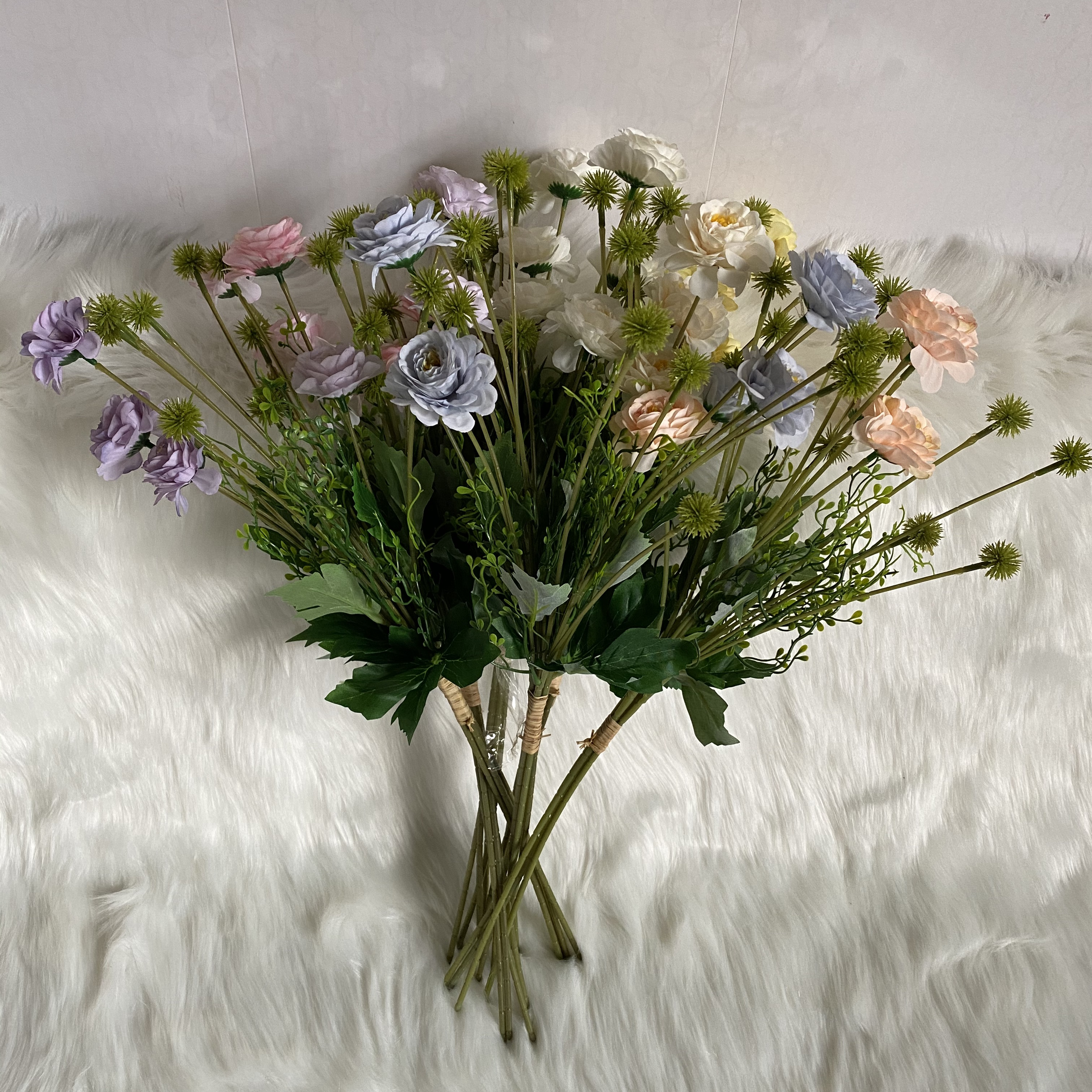 天津仿真松果茶花批發(fā) *人造花多少錢*仿真花價格