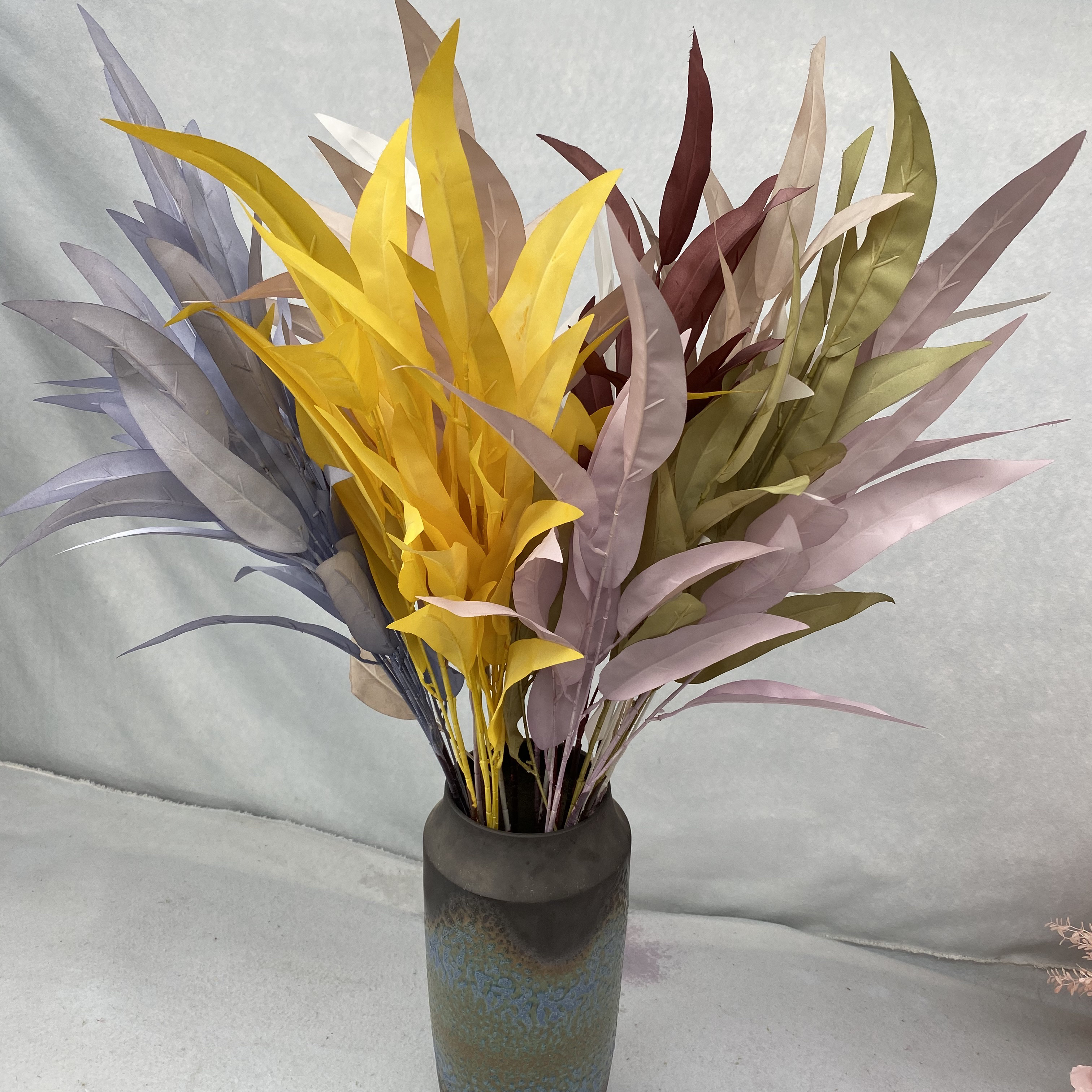 天津仿真百香葉定做*玫瑰仿真花批發(fā) *人造花多少錢