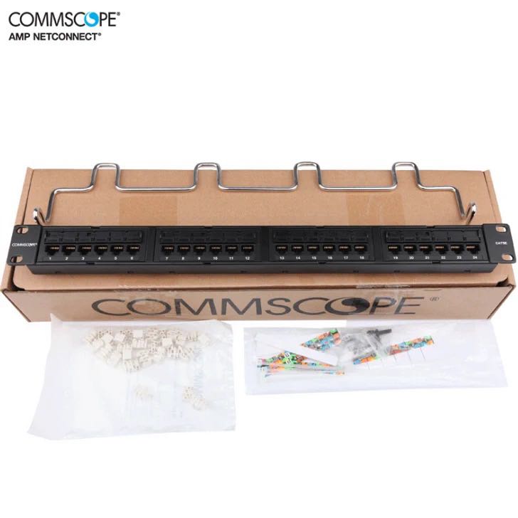 康普超五類 六類配線架深圳代理商