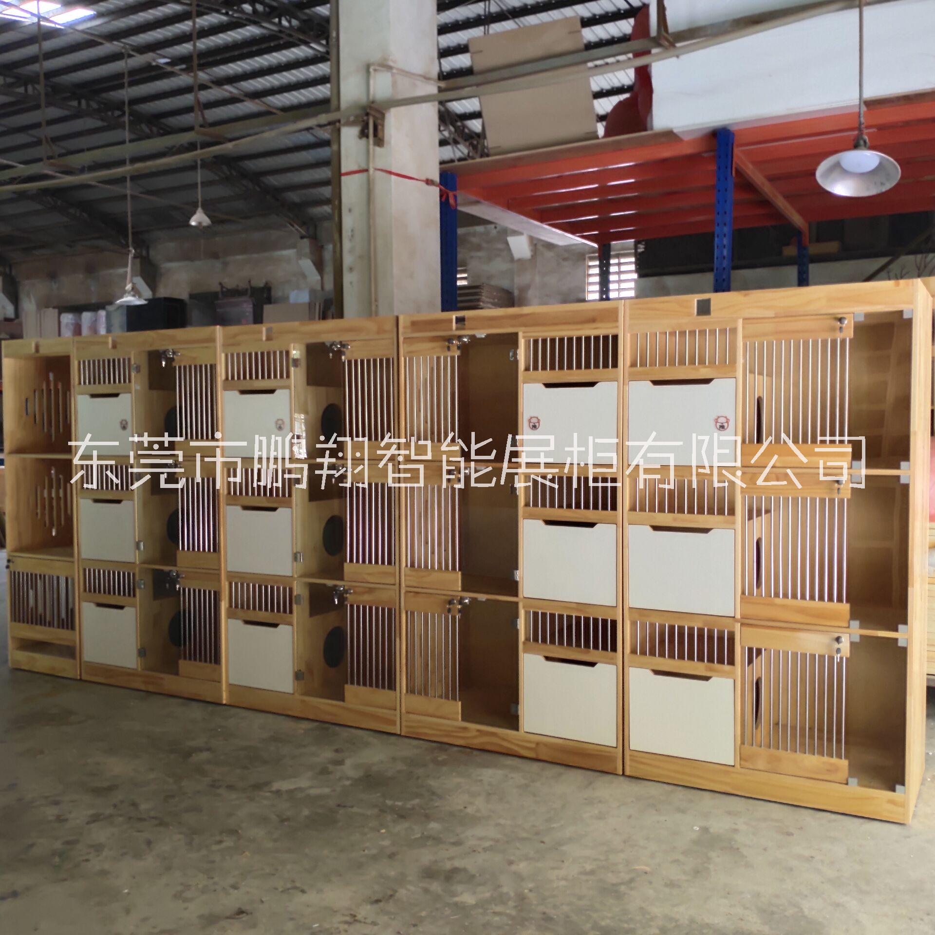 貓咪展示柜，實木寄養(yǎng)柜，寵物柜
