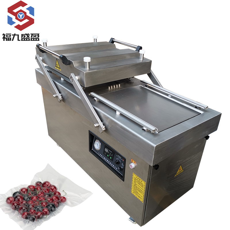 食品真空包裝機(jī) 雙室真空包裝機(jī) 肉類食品真空包裝機(jī)FJY-600
