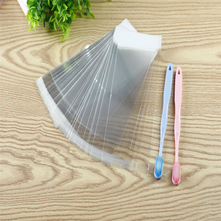 OPP袋透明塑料袋 白色opp卡頭袋 飛機孔包裝袋廠家