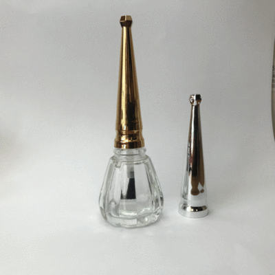 8086塑料美甲蓋瓶 指甲瓶 實用金色指甲油蓋配瓶子 浙江指甲瓶