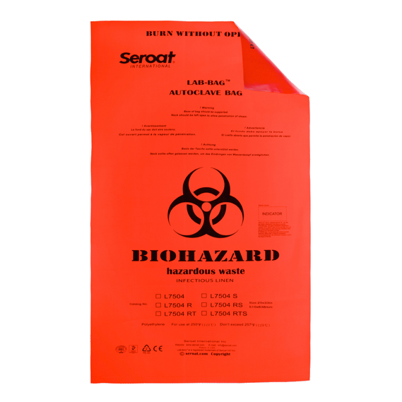 Seroat LAB-BAG?L75系列高壓袋 生物廢棄物處理袋