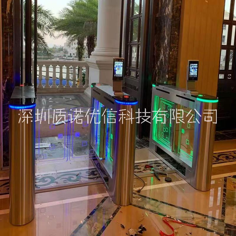 豪華小擺閘寫字樓小區(qū)門禁學校通道閘