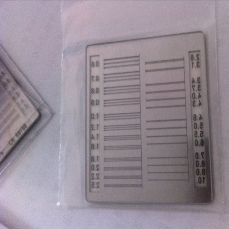 線對卡   TYP18空間分辨率線對卡