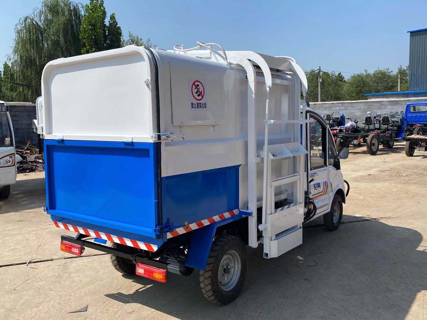 新能源電動(dòng)三輪掛桶垃圾車廠家  新能源電動(dòng)三輪掛桶垃圾車供應(yīng)商