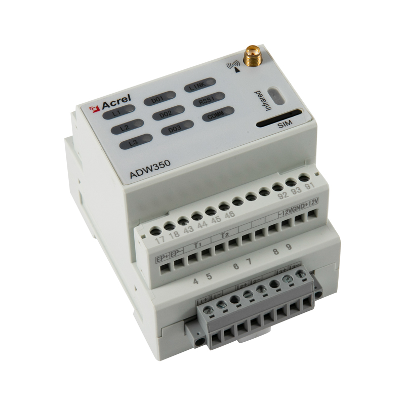 安科瑞4G低壓網(wǎng)絡(luò)三相有功ADW350無(wú)線電能計(jì)量?jī)x表