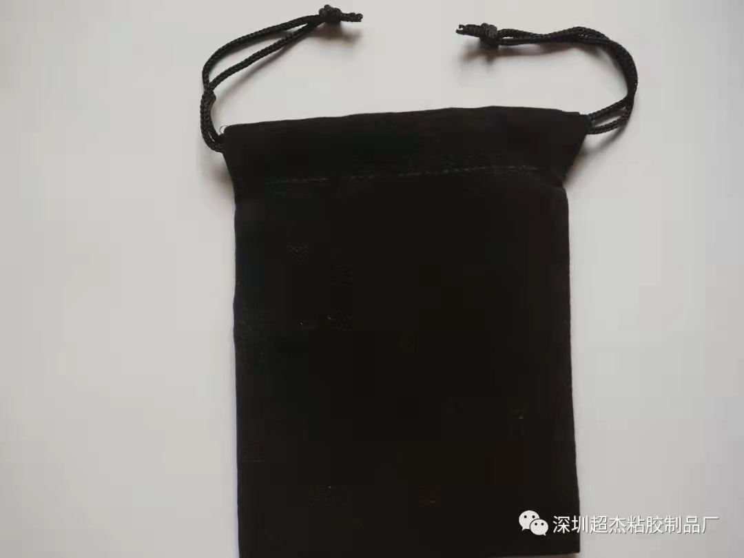 創(chuàng)意銀飾絨布袋子 通用首飾飾品植絨布袋 紅色絨布小束口收納袋定制