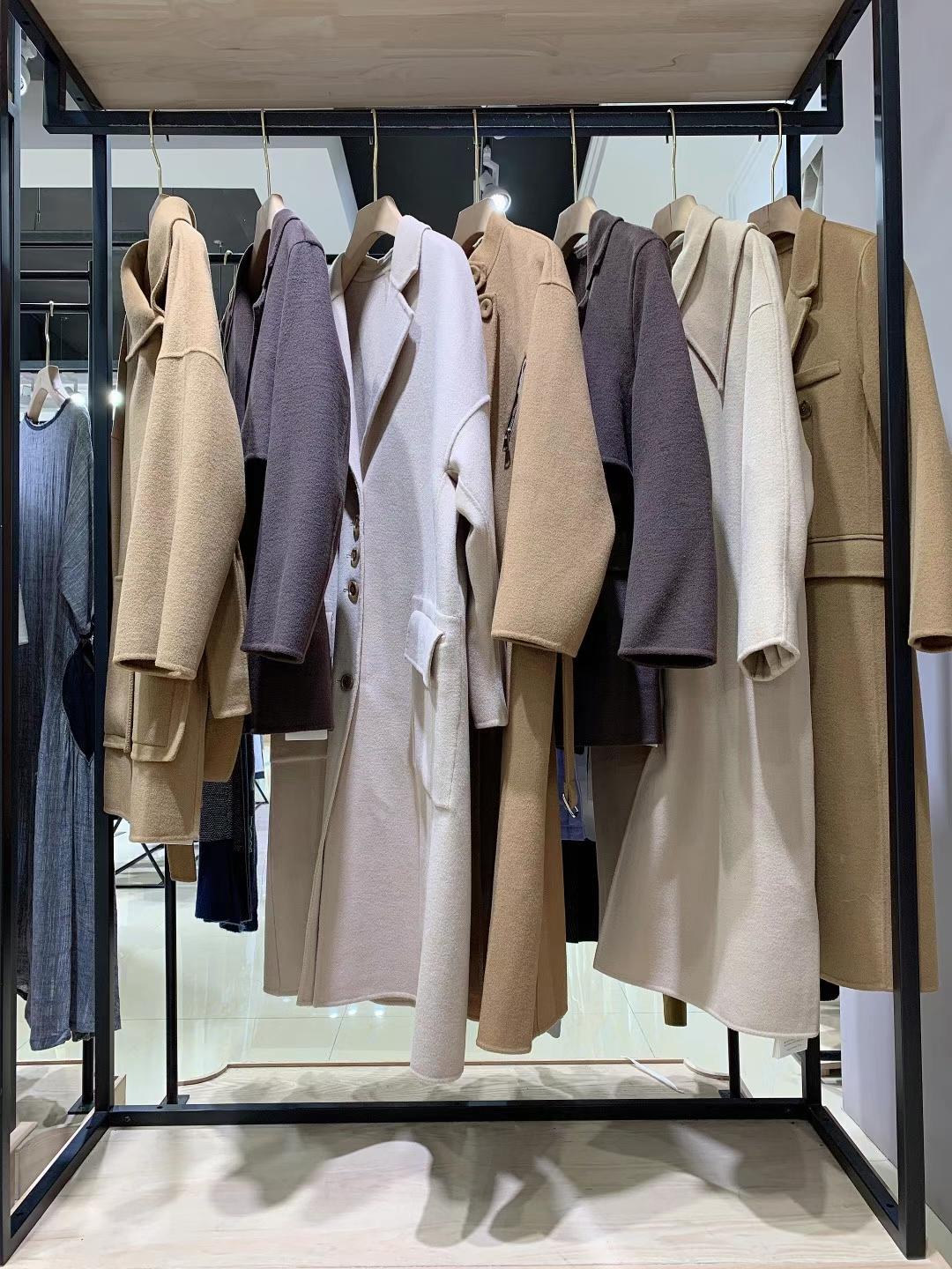 VIRA MARA 雙面羊絨大衣21冬國際品牌折扣女裝批發(fā)一手貨源 品牌女裝批發(fā)