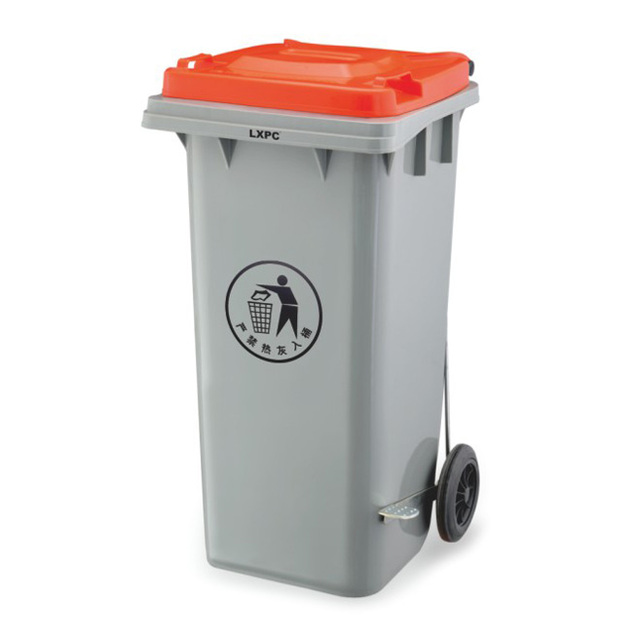 麟祥廠家供應(yīng) 垃圾桶廠家 120升加厚垃圾桶 景區(qū)垃圾桶