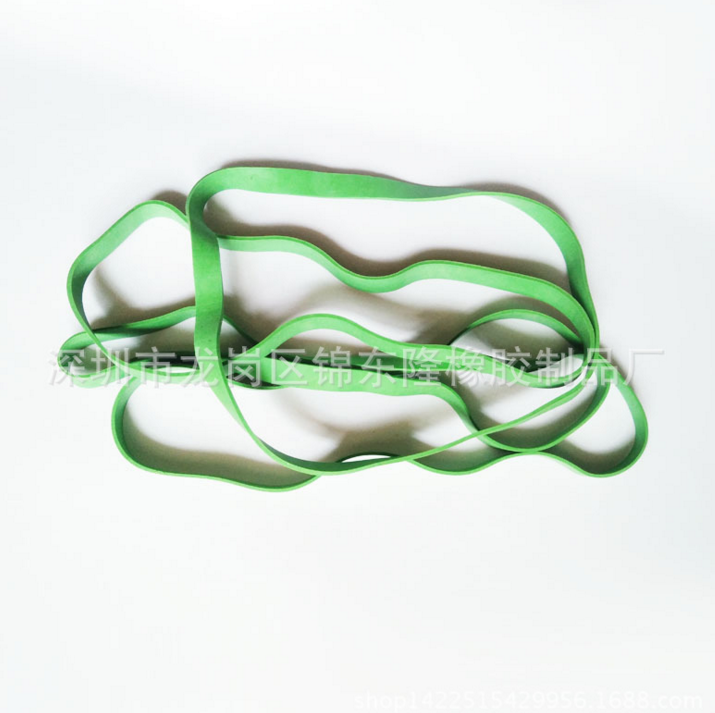 深圳綠色橡皮筋制做報價，廠家，批發(fā)【深圳市龍崗區(qū)錦東隆橡膠制品廠】