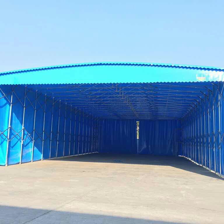 推拉雨棚推拉遮陽棚活動蓬倉庫帳棚