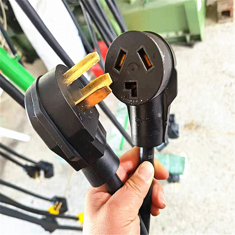 供應(yīng)14-30大功率美國(guó)電源線 房車 充電箱  新能源汽車插頭線