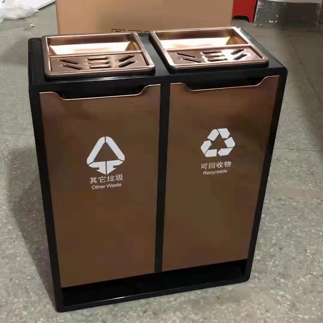 戶外分類垃圾桶訂做廠商_銷售價格【廣東輝菁清潔用品有限公司】