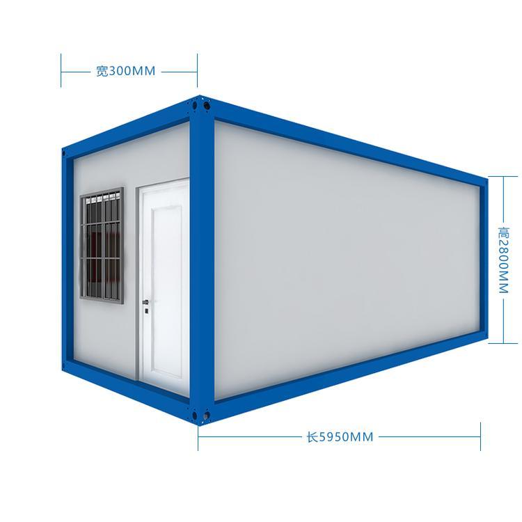 拼裝集裝箱門禁房 簡易房拆裝活動板房鋼結(jié)構(gòu)保安亭臨時門衛(wèi)室