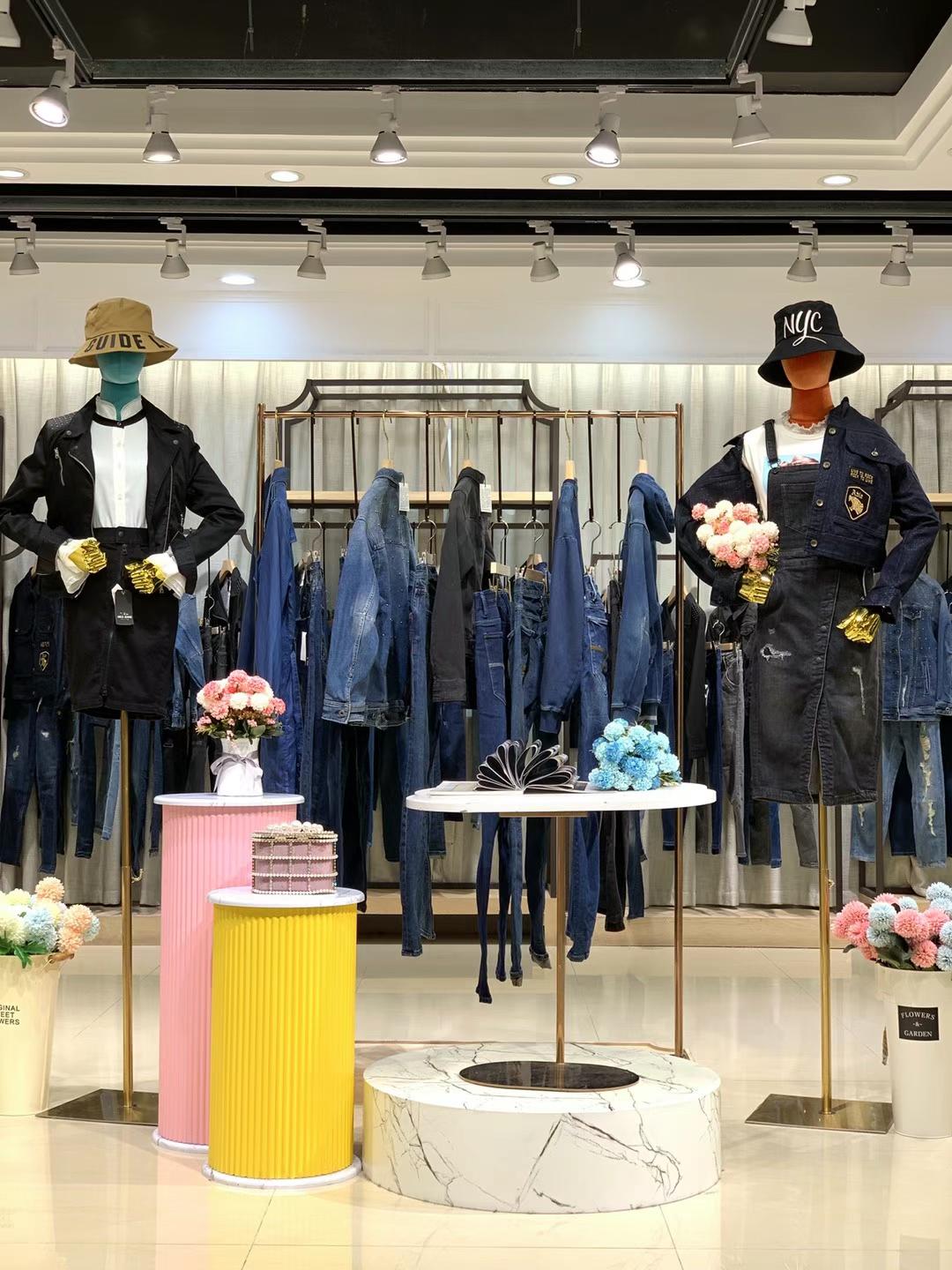 高街牛仔品牌ABLE JEAN2021秋時尚休閑女裝品牌廠家折扣批發(fā)尾貨源
