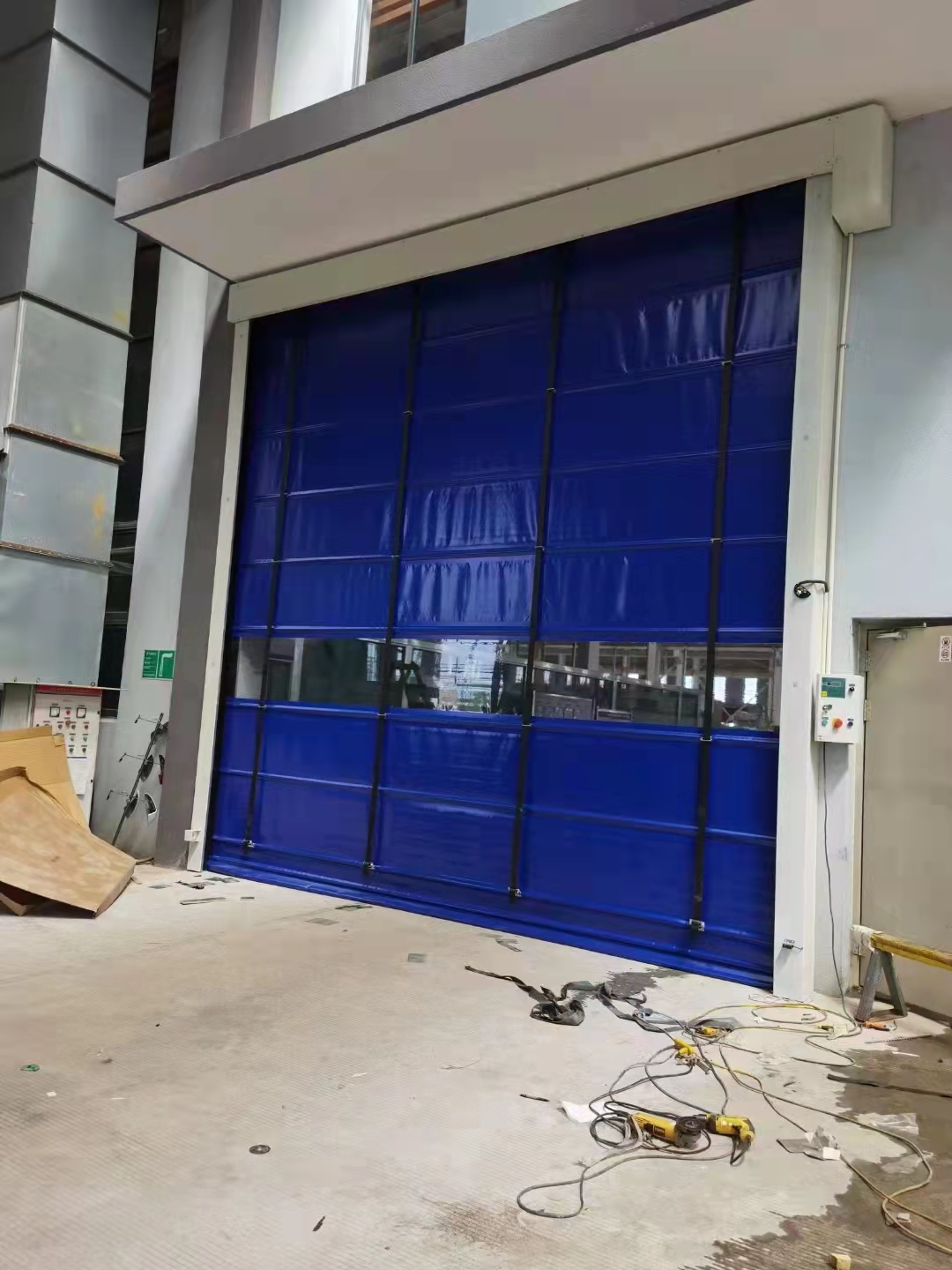 同安pvc環(huán)保門廈門環(huán)?？焖匍Tpvc堆積門高速門pvc高速門