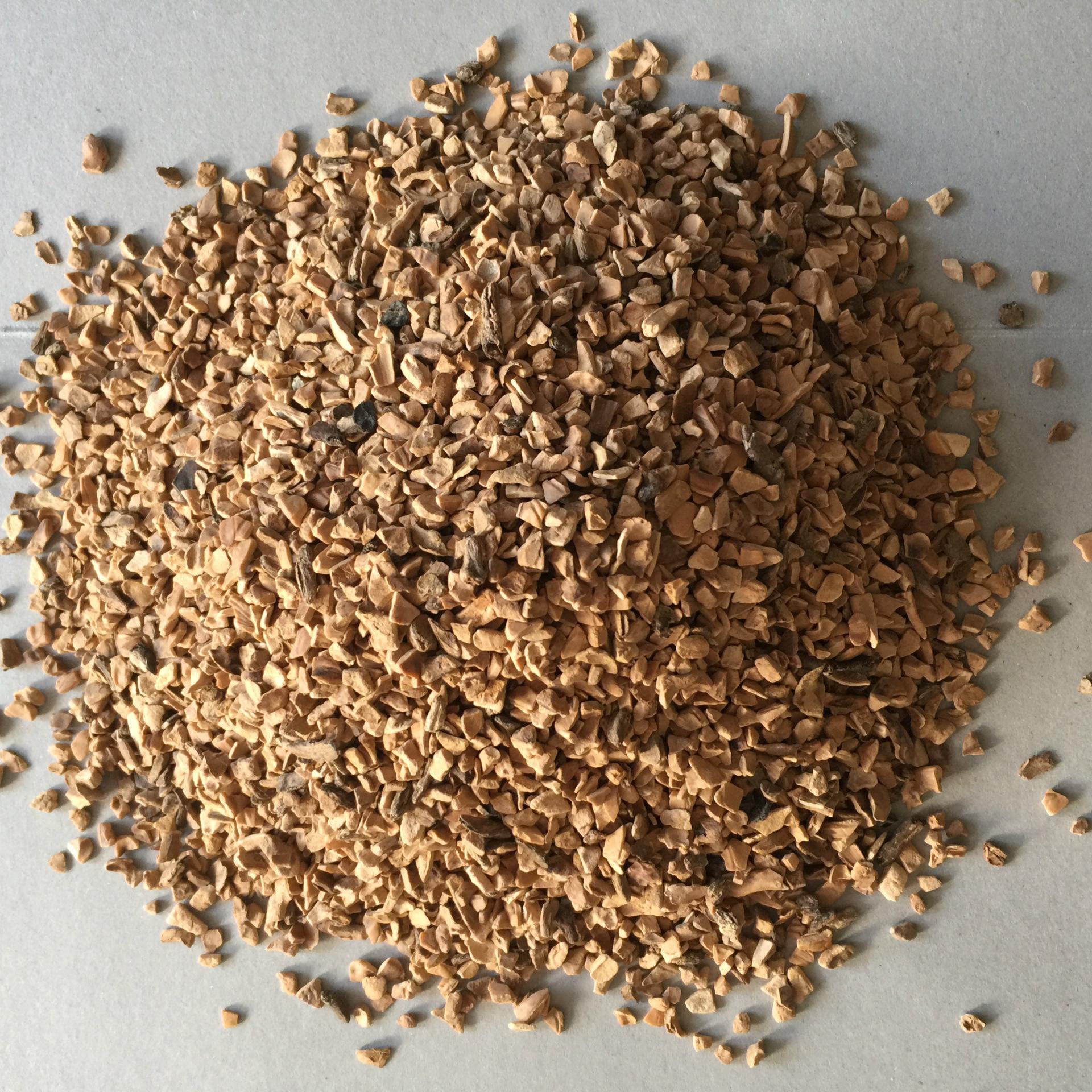 山核桃殼濾料 油田除油除污果殼濾料