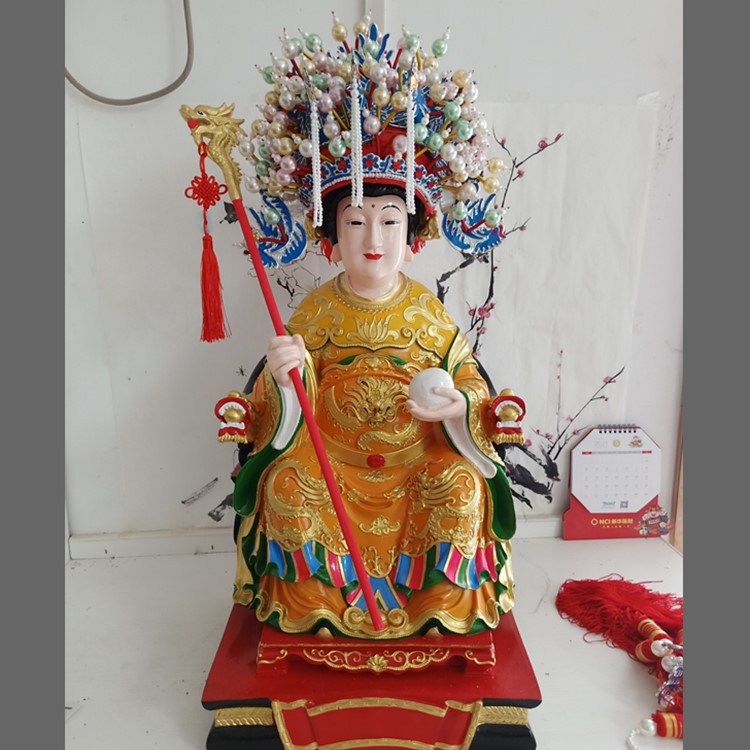 西王母佛像 瑤池金母 王母娘娘神像 瑤池金母天尊佛像 西王母娘娘神像