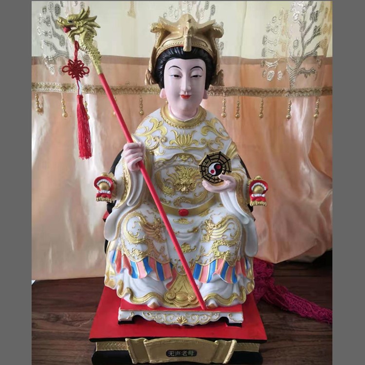 三極老母佛像 三大老母神像 皇極老母 十二老母塑像廠家