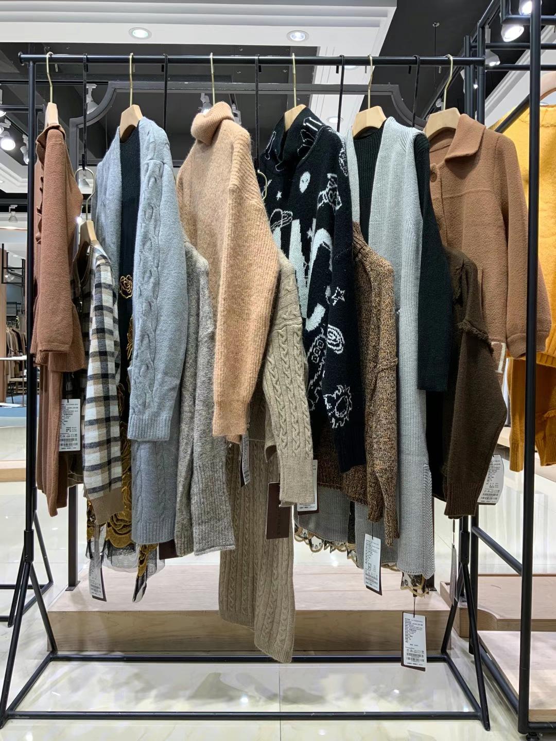 寶姿毛衣2021秋冬高 品質(zhì)女裝毛衣庫存尾貨走份批發(fā)