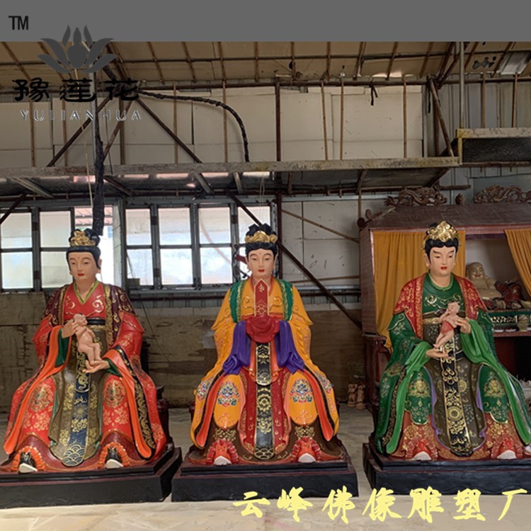 十二老母神像 靈山老母 無生老母佛像雕塑廠家