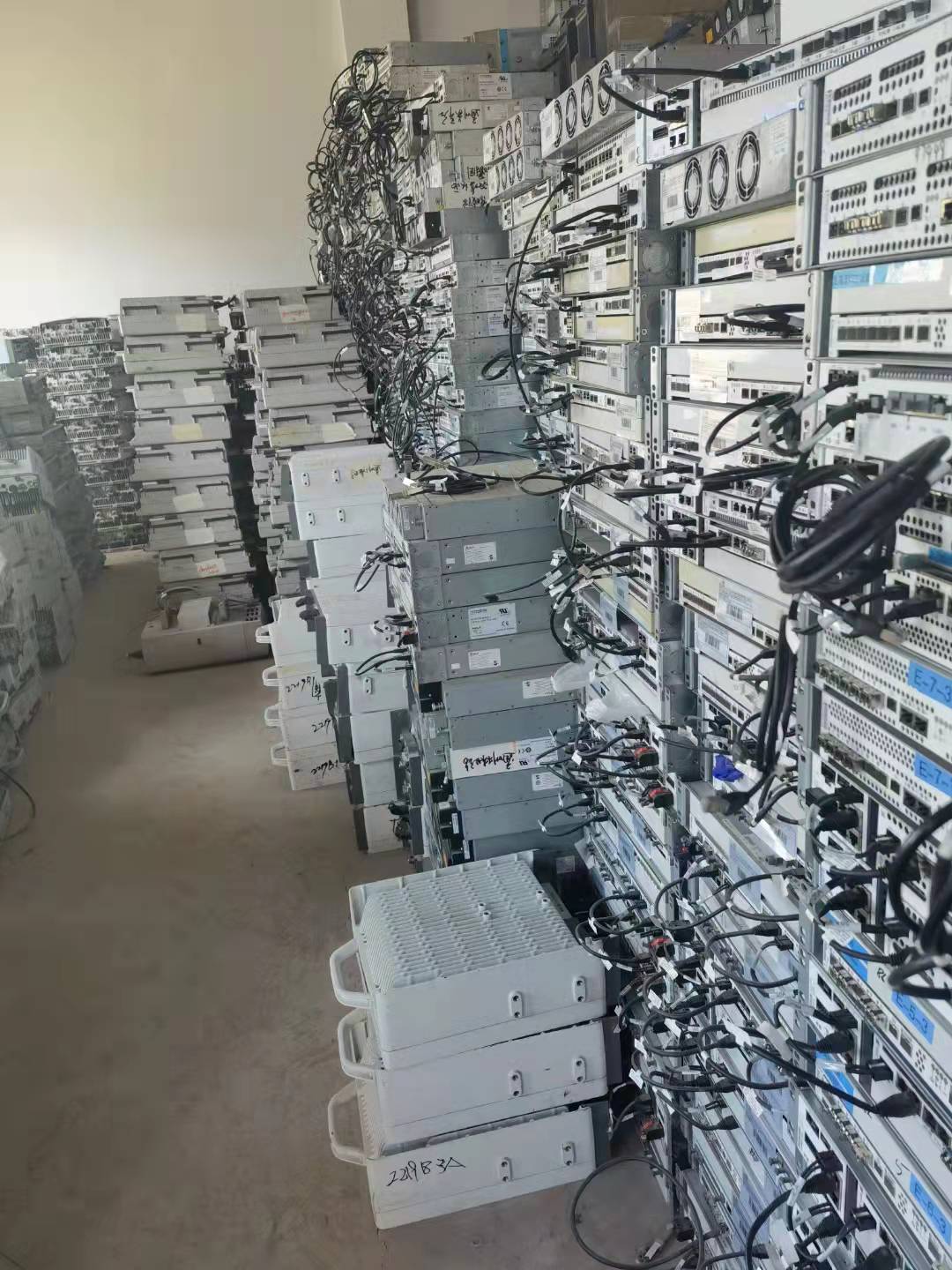 通信設備回收中心聯(lián)系電話，附近哪里有回收二手通信設備