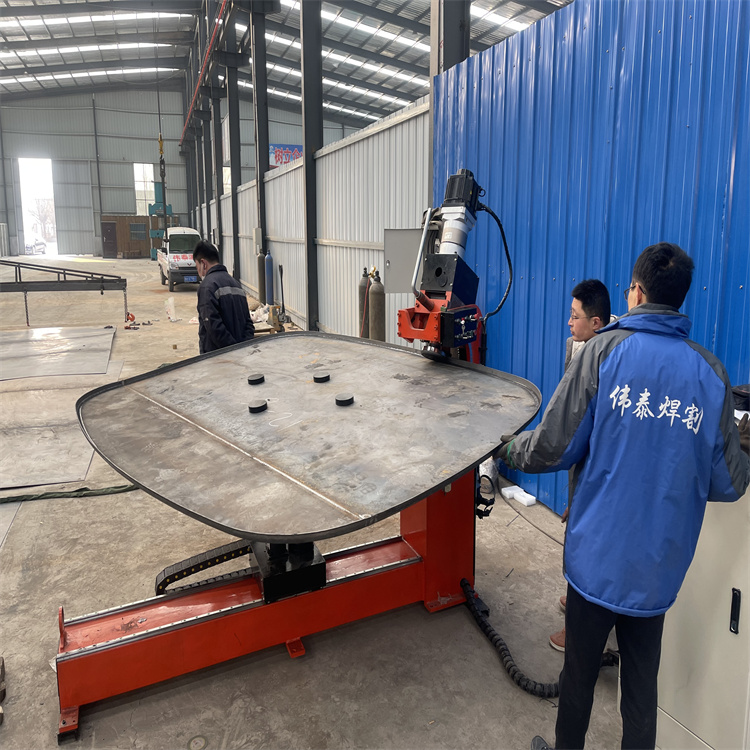偉泰炫邊機 封頭翻邊機 電動 液壓式罐體折邊機 智能設(shè)備