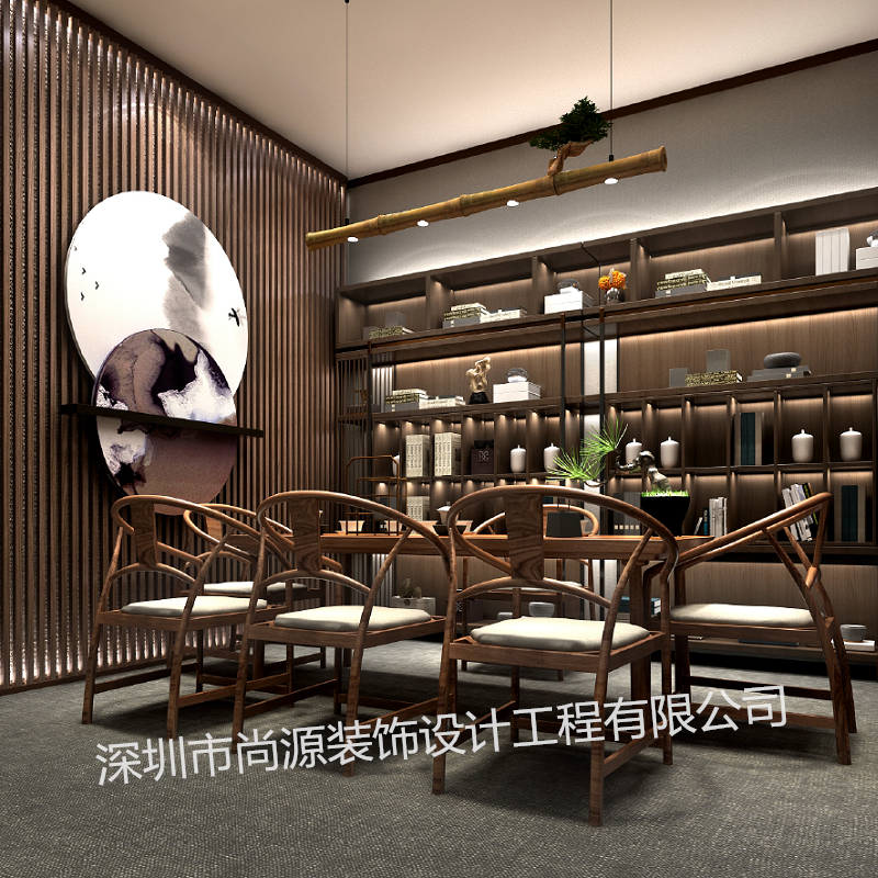 尚源珠寶展柜定制,新中式展柜