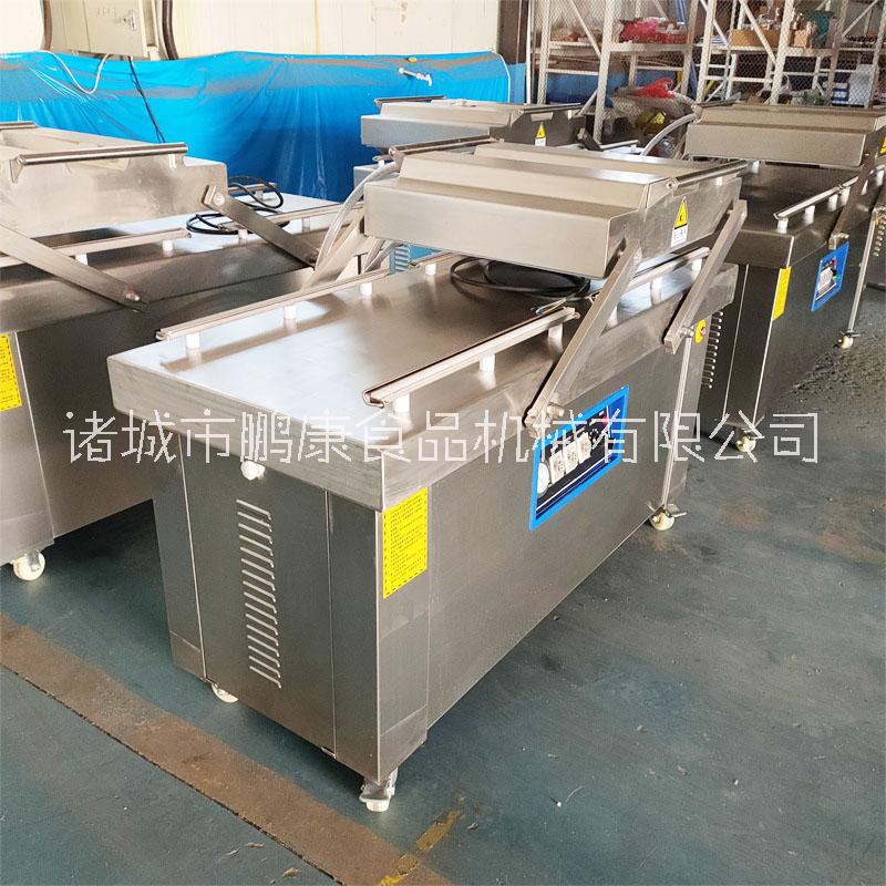 休閑小包裝真空包裝機豆干真空封口鵬康600型單溫單控百葉窗結(jié)構(gòu)