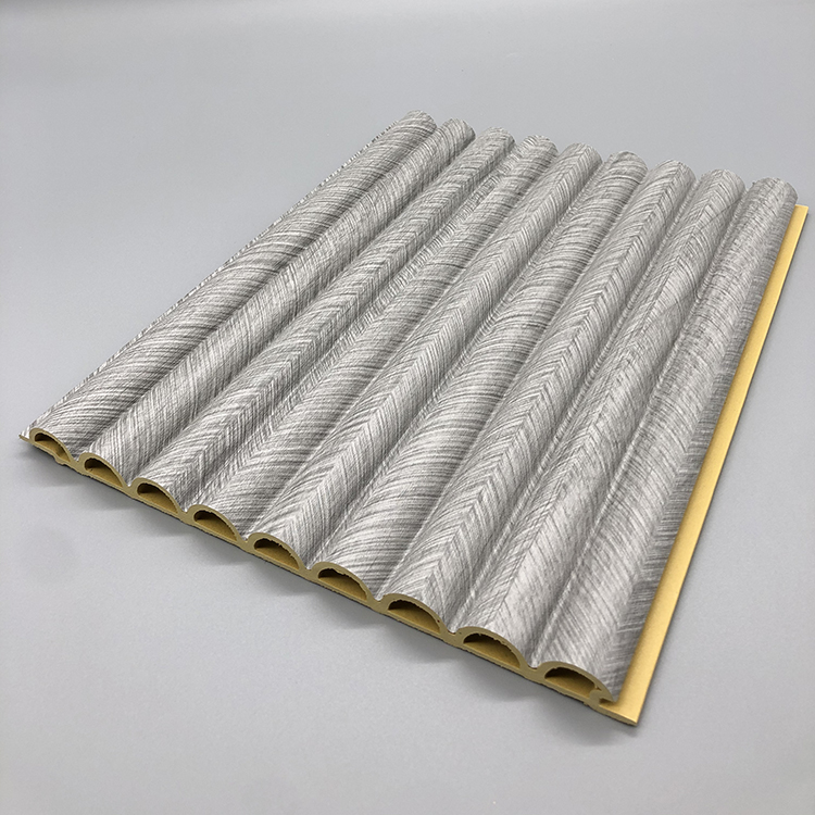 竹木纖維小九圓格柵 室內(nèi)墻面背景造形墻 背景墻面格柵板 半圓格柵板